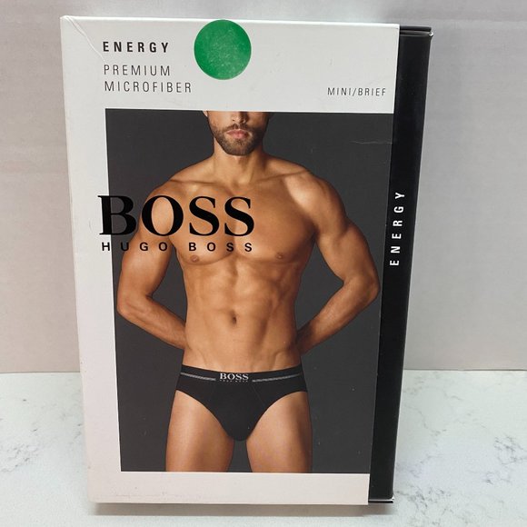 NWT Hugo BOSS Men's Premium Microfiber Mini/Brief men’s underwear - Picture 1 of 6